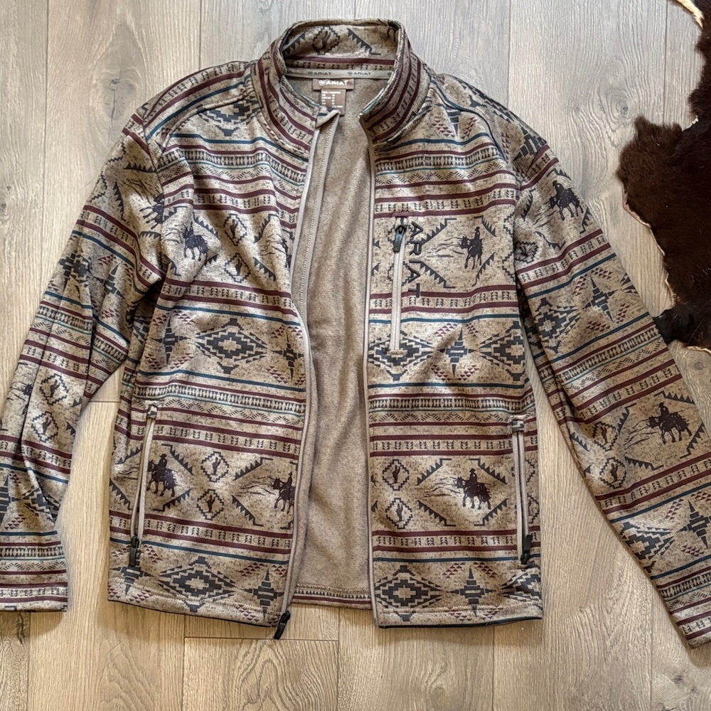 Ariat jacket with fleece lining